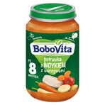 BoboVita Diner, kalkoenschotel met groenten, na 8 maanden, 190 g