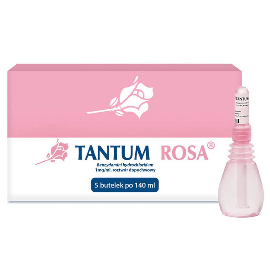 Tantum Rosa 1 mg/ml, 140 ml x 5 flessen