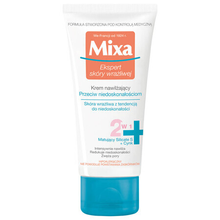 Mixa Anti Imperfection, crema idratante contro le imperfezioni, 50 ml