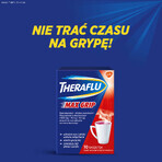 Theraflu Max Grip 1000 mg + 70 mg + 10 mg, poeder voor orale oplossing, smaak van bosvruchten en menthol, 10 sachets 