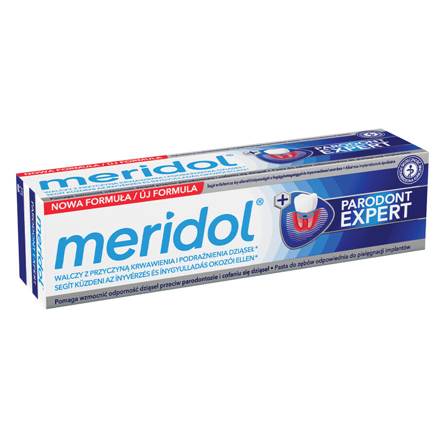 Meridol Parodont Expert, dentifrice contre la parodontite, 75 ml