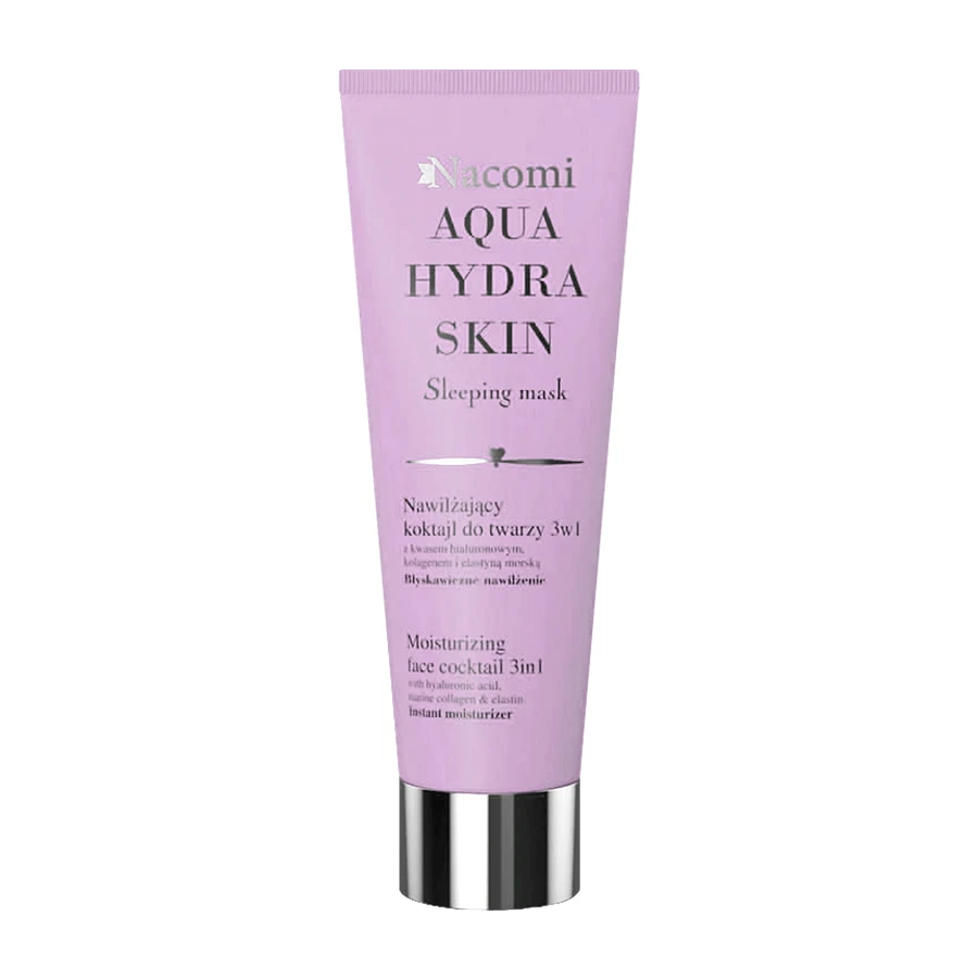 Nacomi, 3-in-1 gezichtsmasker, hydraterende cocktail, 85 ml