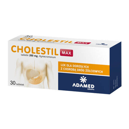 Cholestil Max 200 mg, 30 tabletten