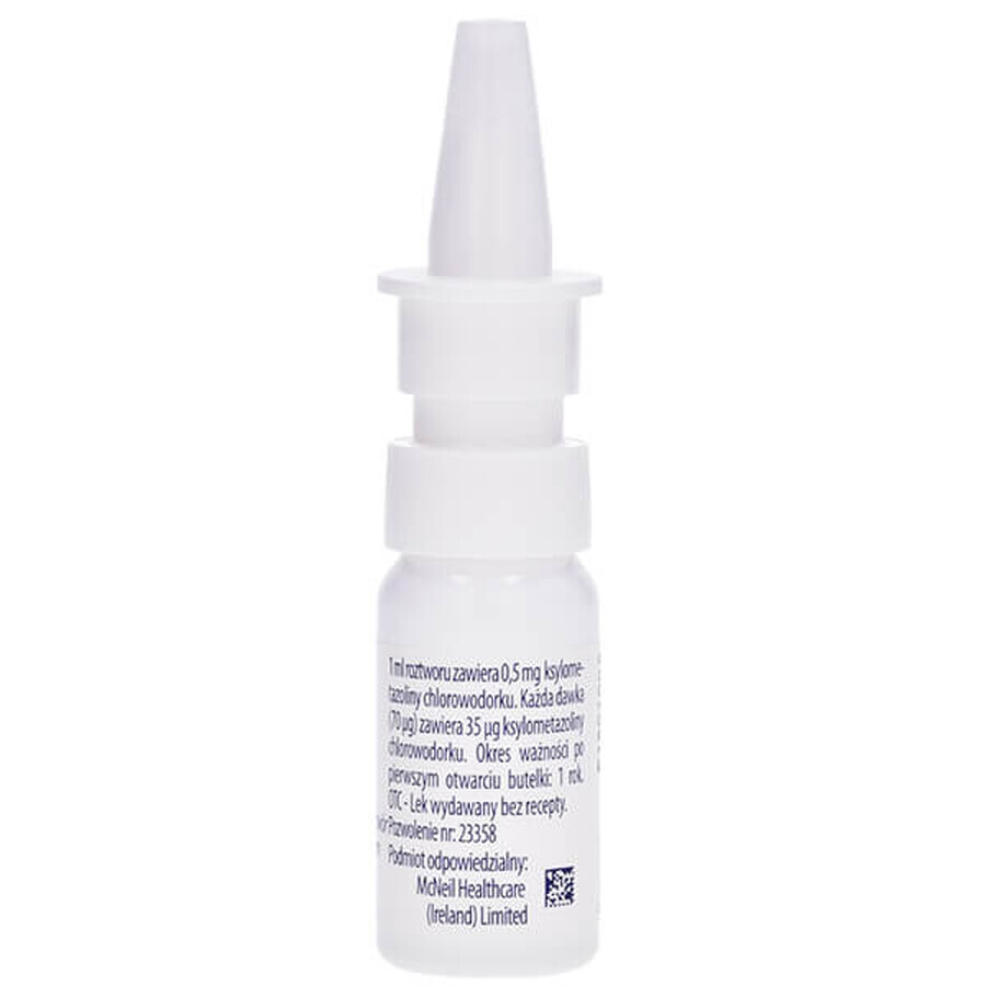 Sudafed XyloSpray HA voor kinderen 0,5 mg/ml, neusspray, 2-12 jaar, 10 ml