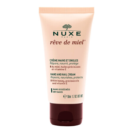 Nuxe Reve de Miel, Hand- und Nagelcreme, 50 ml