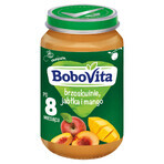 BoboVita Dessert, perziken, appel, mango, na 8 maanden, 190 g