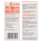 ApoD3 Druppels, vitamine D3 400 IE voor zuigelingen en kinderen vanaf dag 1, 10 ml