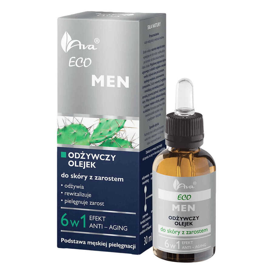 AVA Eco Men, voedende olie voor de baard, 30 ml