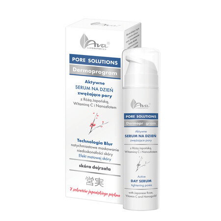 AVA Pore Solutions, active day serum for tightening pores, 50 ml