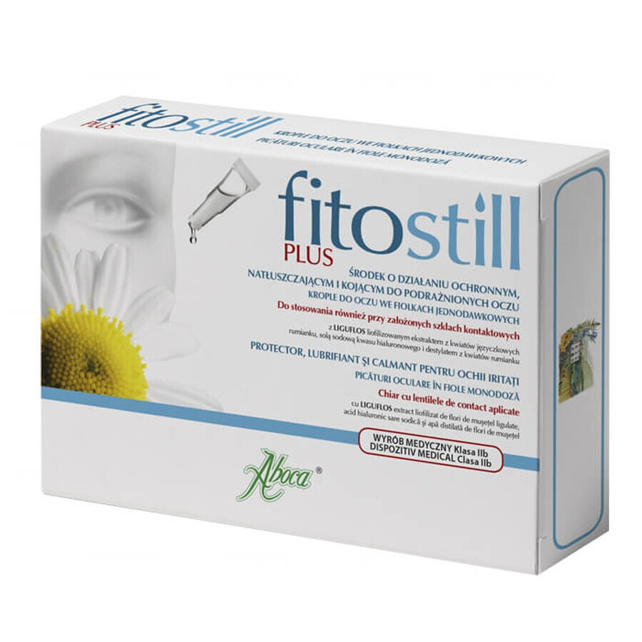 Fitostill Plus, eye drops, 0.5 ml x 10 bottles