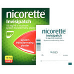 Nicorette Invisipatch 15 mg/16 h, transdermaal systeem, pleister, 7 stuks