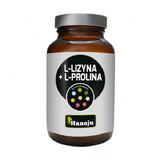 Hanoju L-lysine + L-proline, 90 capsules