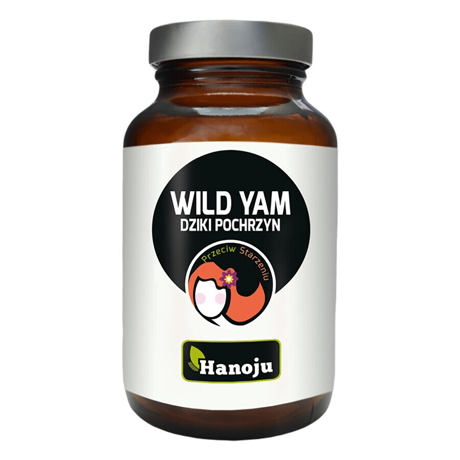 Hanoju Wild Yam, wilde yam, 90 capsules