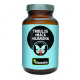 Hanoju Tribulus + Maca + Guarana, 90 gélules