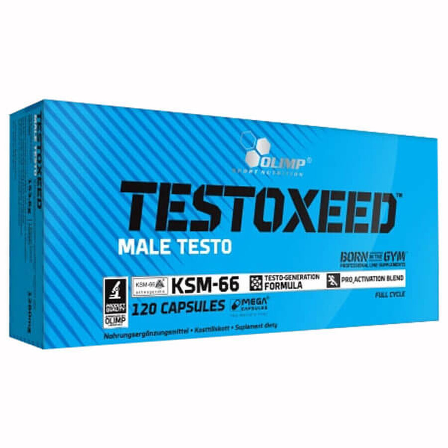 Olimp Testoxeed Mannelijk Testo, 120 capsules