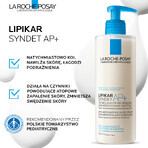 La Roche-Posay Lipikar Syndet AP+, cremă de corp care reaprovizionează lipidele, de la naștere, 200 ml