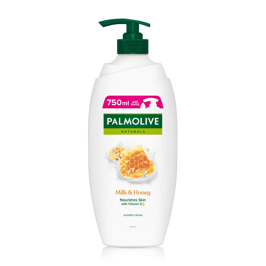 Palmolive Naturals, cremiges Duschgel, Milch und Honig, 750 ml