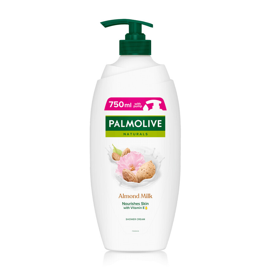 Palmolive Naturals, cremiges Duschgel, Mandel und Milch, 750 ml