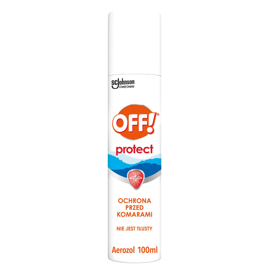 OFF! Protect, bescherming tegen muggen, spuitbus, DEET 15%, 100 ml