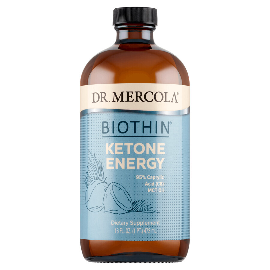 Dr. Mercola Ketone Energie MCT-Öl, 473 ml