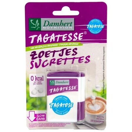 Tagatesse dispenser zoetstof, 100 tabletten, Damhert