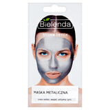 Bielenda Detox en Reiniging, metallic masker, vette en gemengde huid, 8 g