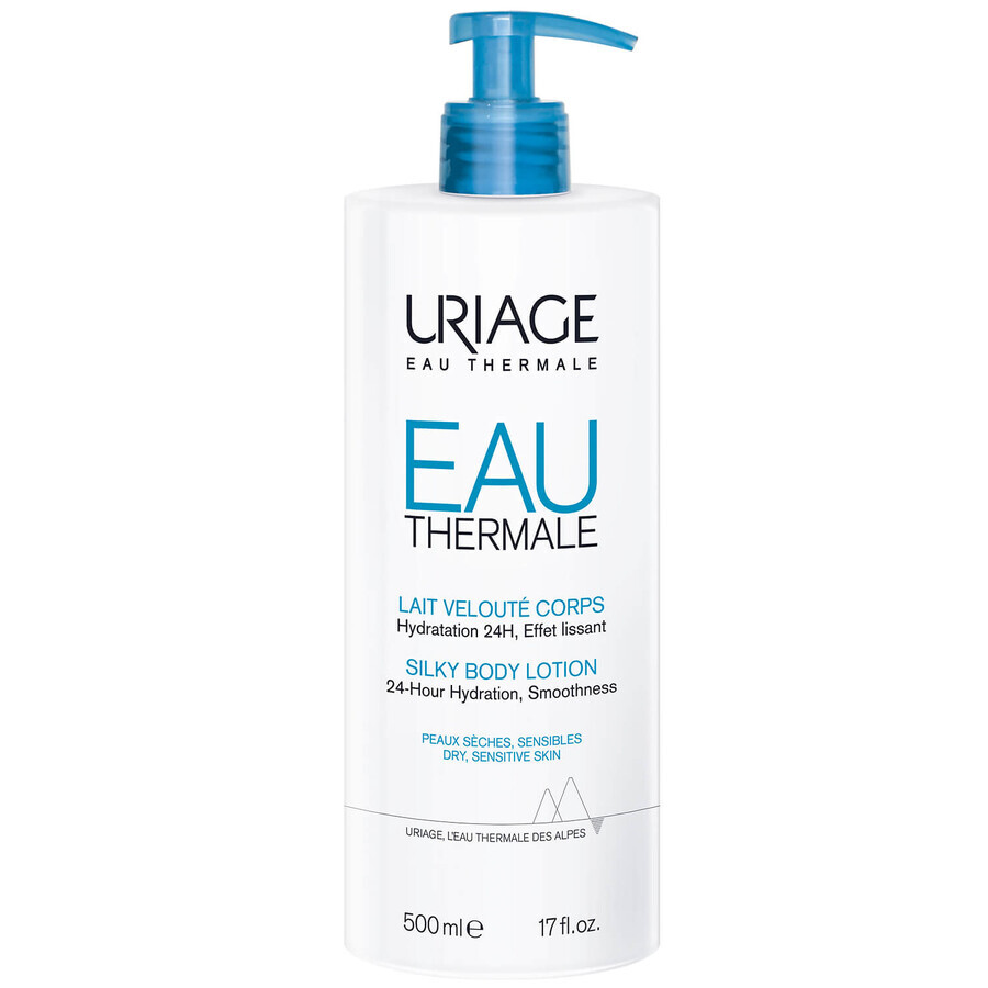 Uriage Eau Thermale, zijdezachte bodylotion, 500 ml