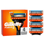 Gillette Fusion Manual, cartuchos de recambio, 4 unidades