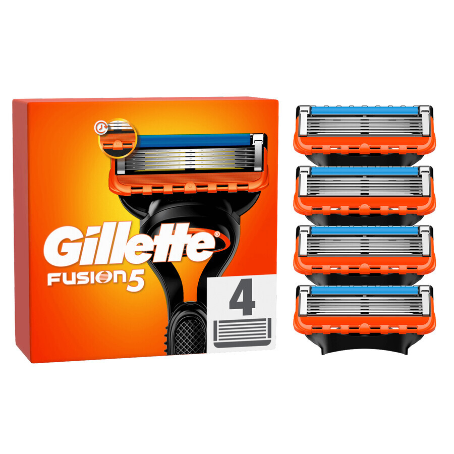 Gillette Fusion Manual, cartuchos de recambio, 4 unidades