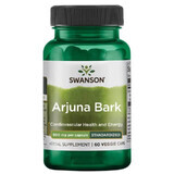 Swanson Arjuna Schors, leeuwenbek, 60 plantaardige capsules