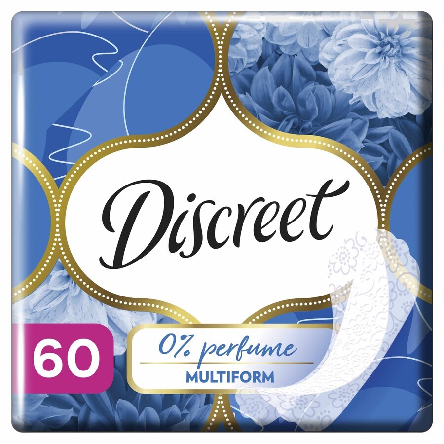 Discreet maandverband, Air, geen parfum, 60 stuks