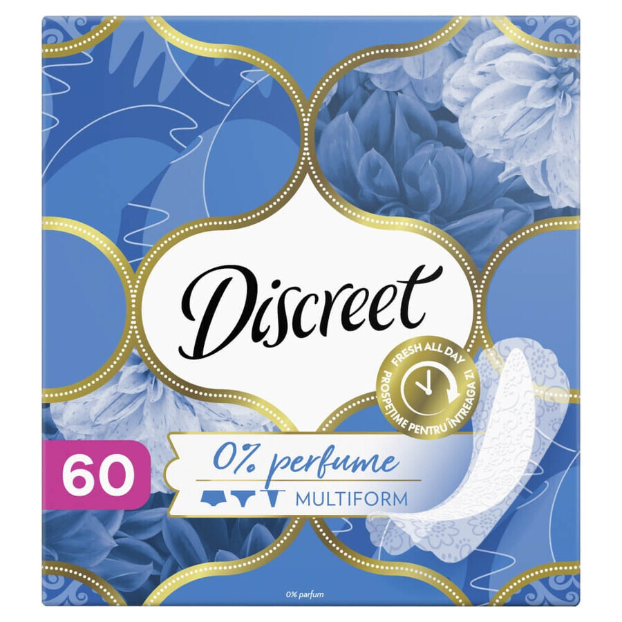 Discreet maandverband, Air, geen parfum, 60 stuks