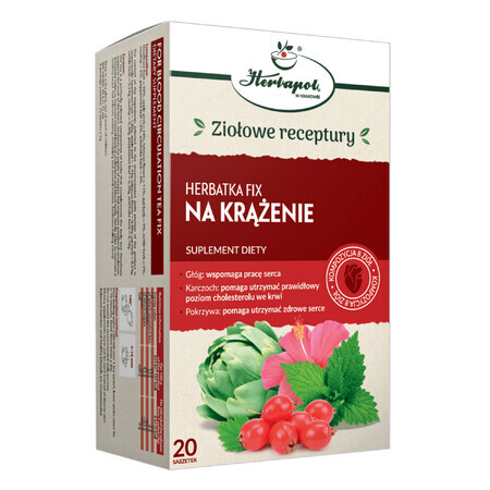 Herbapol Na Krążenie, thee fix, 2 g x 20 sachets