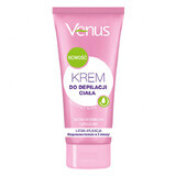 Venus, body hair removal cream, soothing with aloe, 150 ml