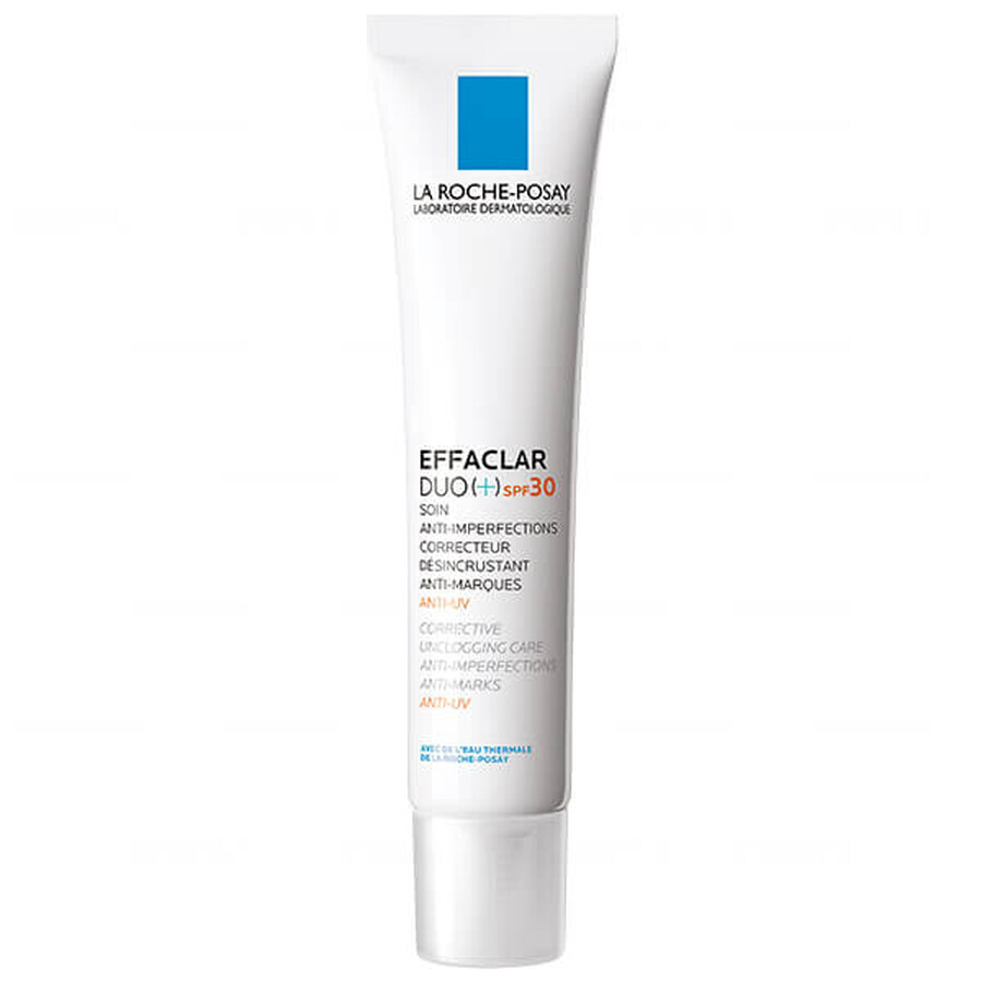 La Roche-Posay Effaclar Duo+, crema per combattere le imperfezioni, SPF 30, 40 ml