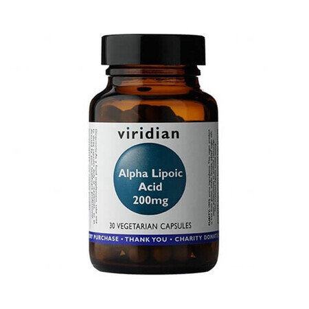 Viridian, Alfa liponzuur, 30 capsules