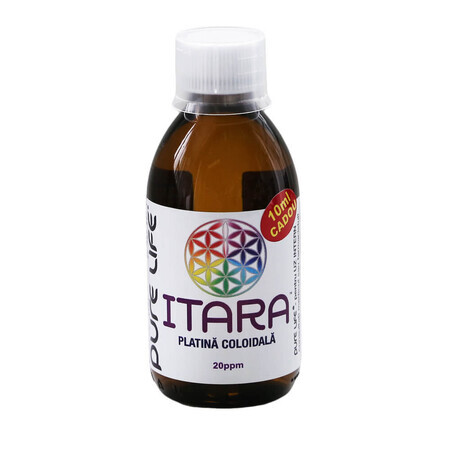 ITARA platino coloidal 20ppm, 240ml, Pure Life