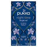 Pukka Night Time Organic Oatmeal Lavender Lime Herbal Tea 1 gx 20 Sachets