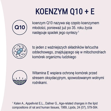 Naturell, Coenzyme Q-10 30 mg + Vitamine E, 60 gélules