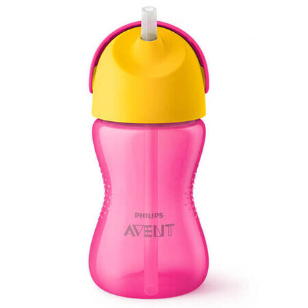 Avent, beker met rietje, roze, SCF798/02, vanaf 12 maanden, 300 ml