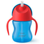 Avent, beker met rietje en handvaten, blauw, SCF796/01, vanaf 9 maanden, 200 ml