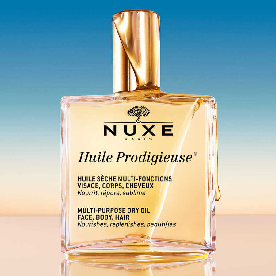 Nuxe Huile Prodigieuse, trockenes Multifunktionsöl für Körper, Gesicht und Haar, 100 ml