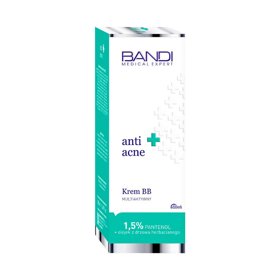 Bandi Medical Anti Acne, crème BB multiactive, 50 ml