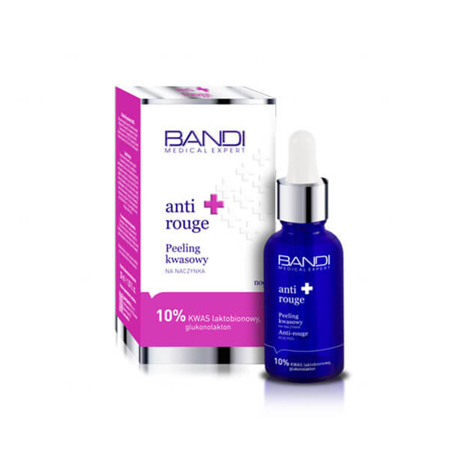 Bandi Anti Rouge, peeling ácido para capilares, 30 ml