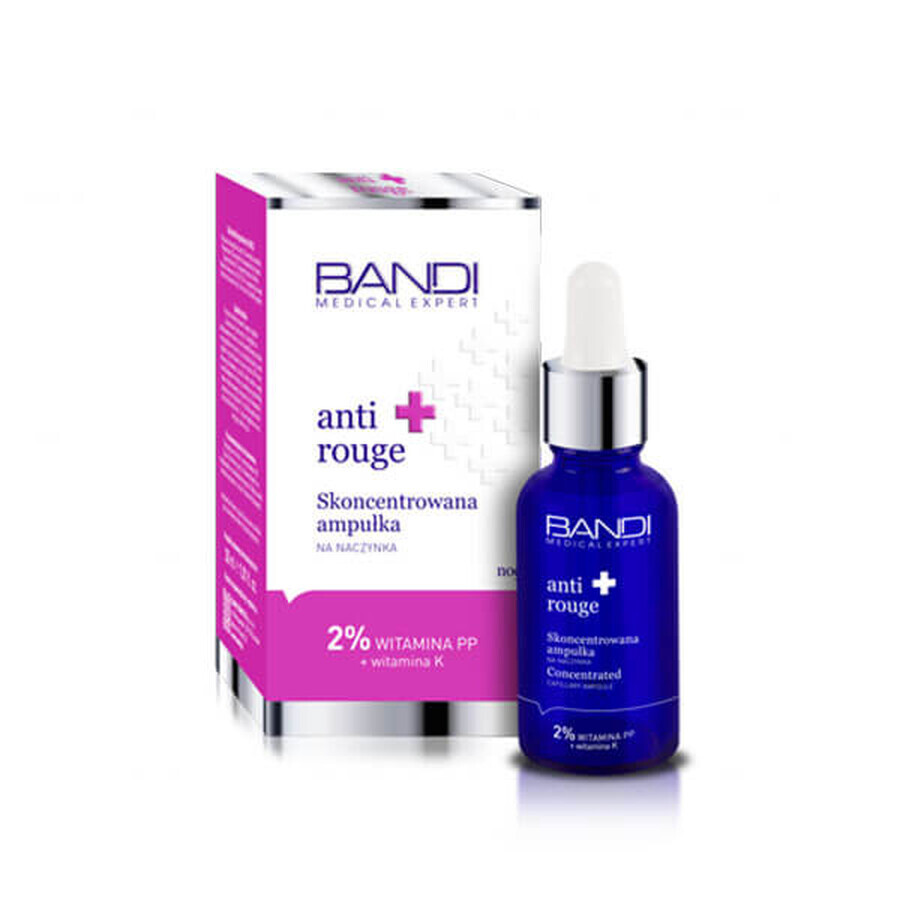 Bandi Medical Anti Rouge, ampolla concentrada en vasos sanguíneos, 30 ml