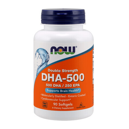 Now Foods DHA-500, 90 capsules