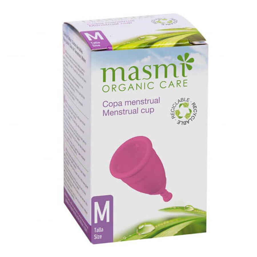 Masmi Organic Care, menstruatiecup, maat M, 1 stuk