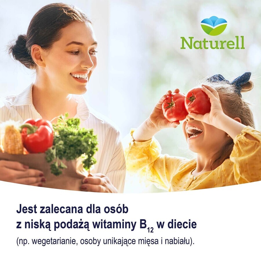 Naturell Vitamine B12 Forte, 60 kauwtabletten