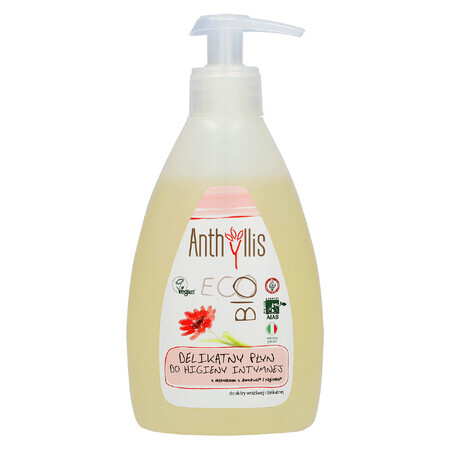 Anthyllis EcoBio, loțiune de igienă intimă cu extract de afine și gălbenele, organică, 300 ml