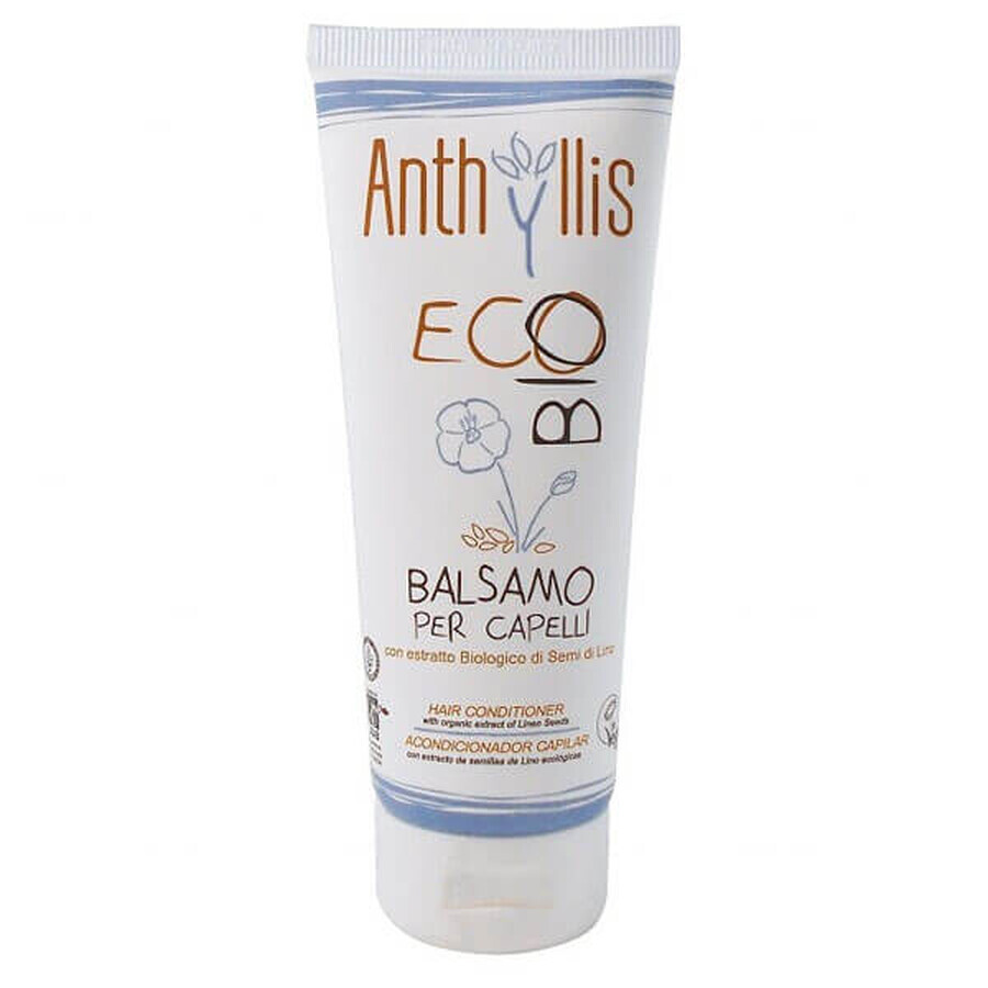 Anthyllis EcoBio, après-shampoing à l'extrait de lin et aux protéines de riz, 200 ml